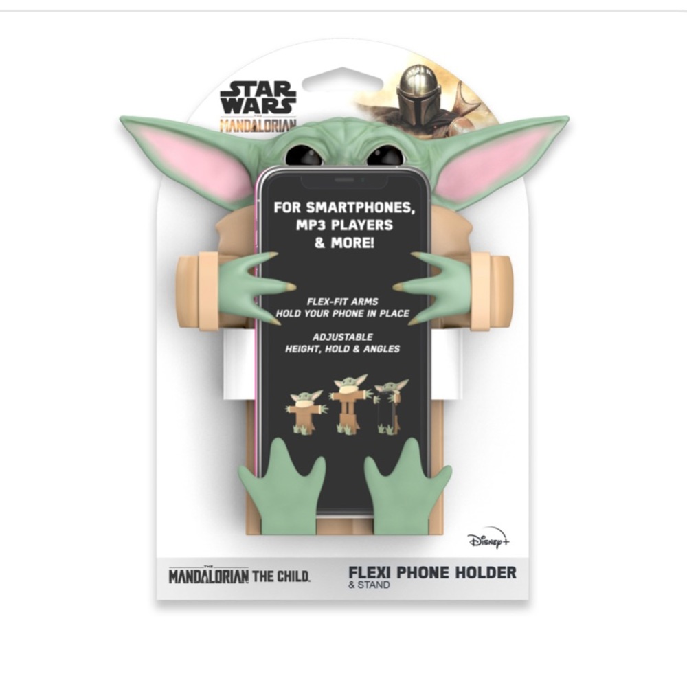 Star Wars Mandalorian Baby  Yoda Phone Holder
